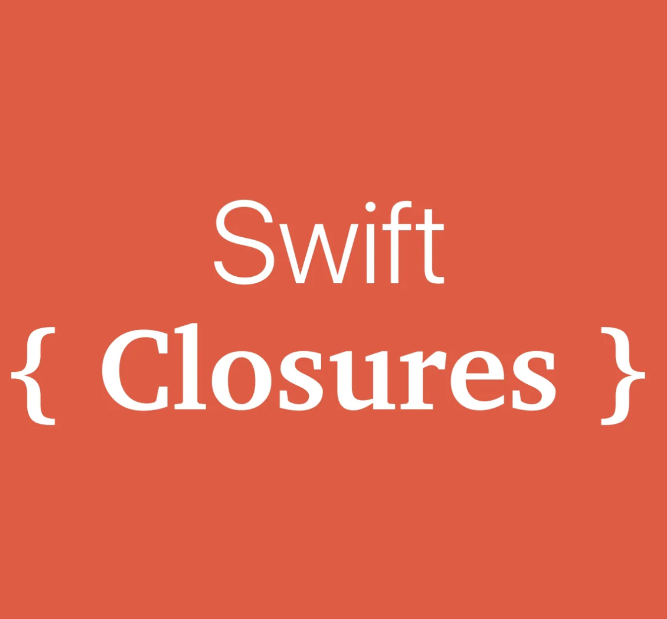 Closures in Swift
